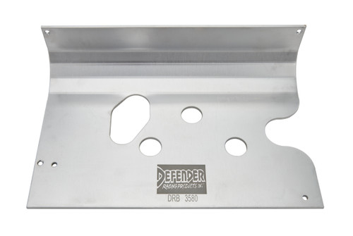 Skid Plate - Oil Pan / Steering Rack - Aluminum - Natural - Rocket ...
