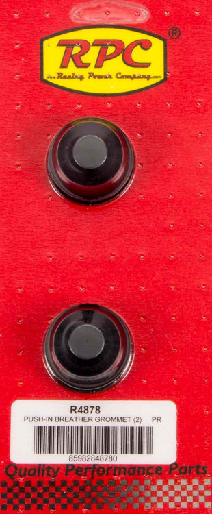 K R Racing Products Breather Grommet - 1 in ID - 1.25 in OD - 1.225 in Thick - Rubber ...