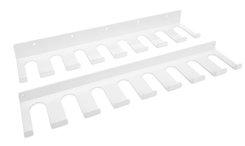 Rod Racks For 2 Inch Receiver Radius Rod Rack - Wall Mount - Lower - 20 in Long - 16 Rod Capacity - 1 ...