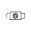 Military Rectangle Charm - United States Army w/ Eagle