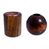 Dark Wooden Beads