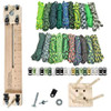 Paracord Crafting Kit w/ 10" Pocket Pro Jig & Monkey Form - Green Giant