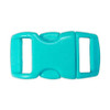 Contoured Side-Release Buckle - 3/8" - Turquoise