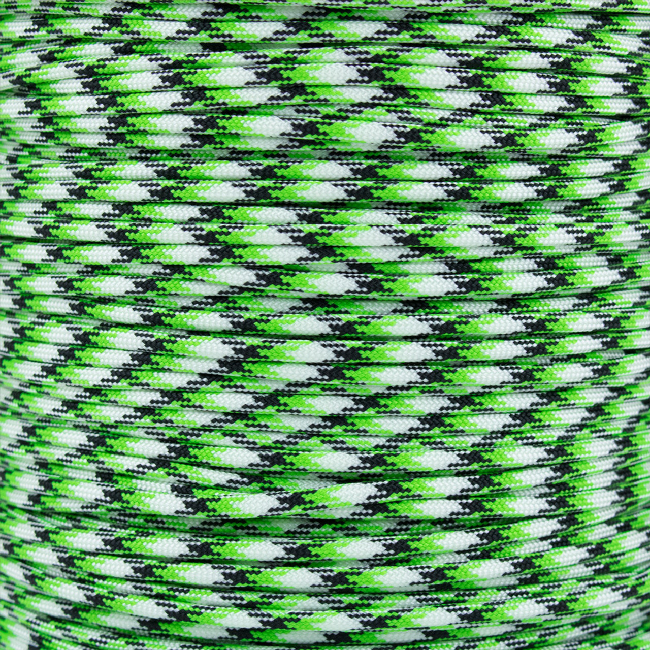 Neon Green 100 Feet 550 Reflective Tracer Paracord for Paracord