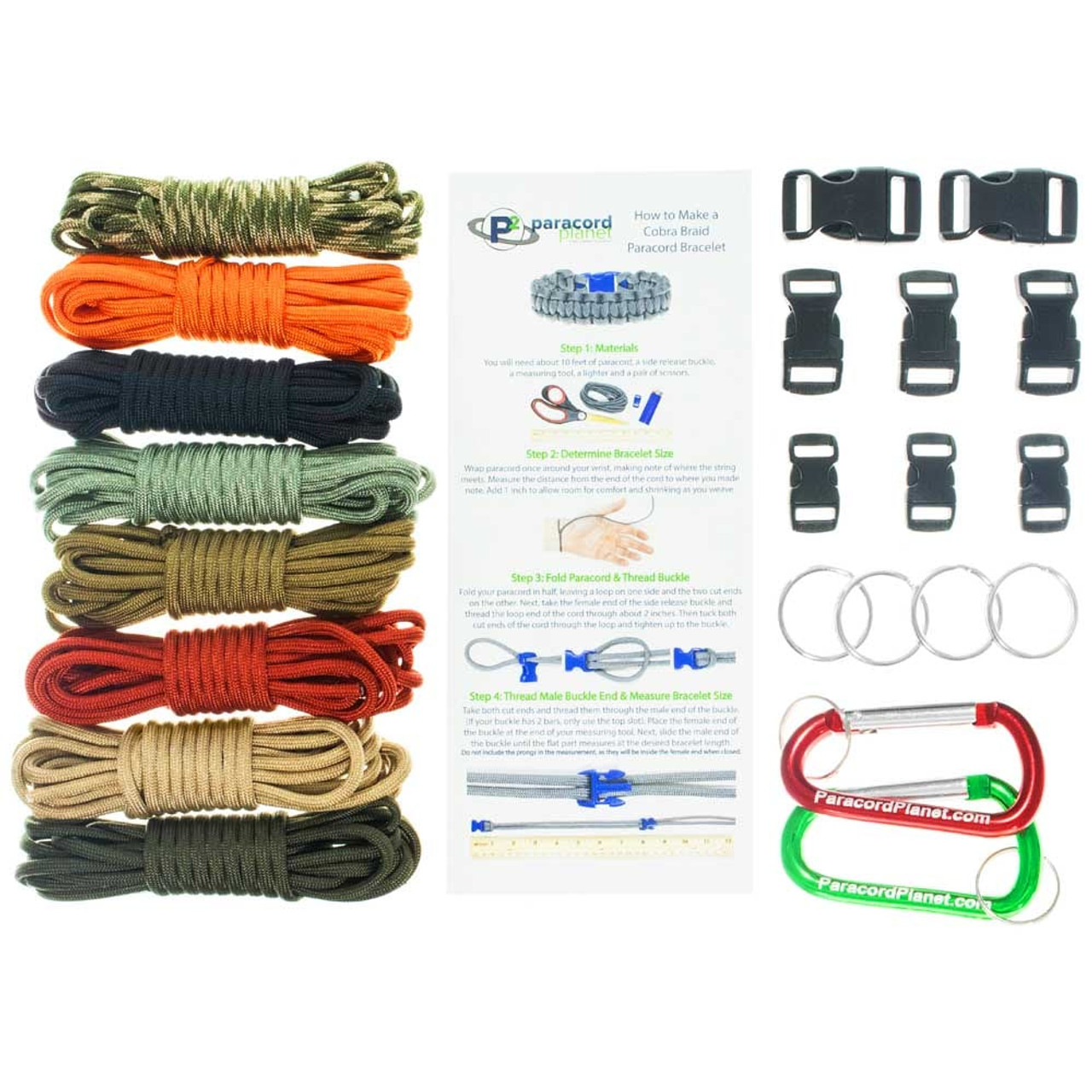 Mets Colors Combo Kit - Paracord & Buckles