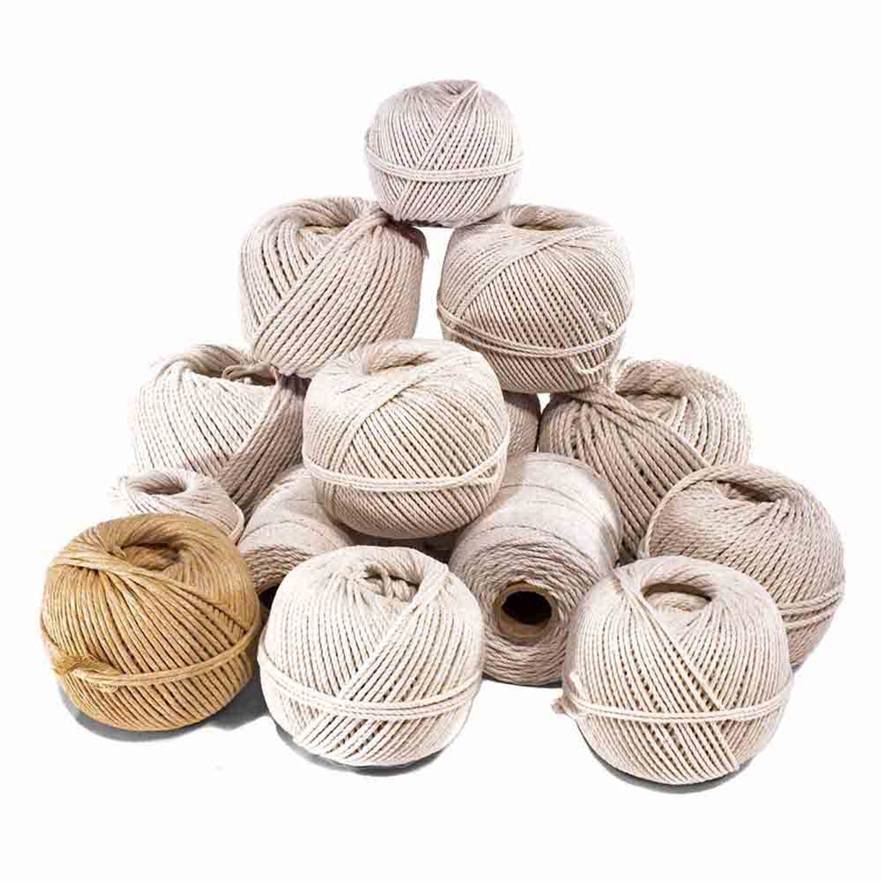 100% Natural Cotton Rope (1 in x 100 ft) Thick White Rope for