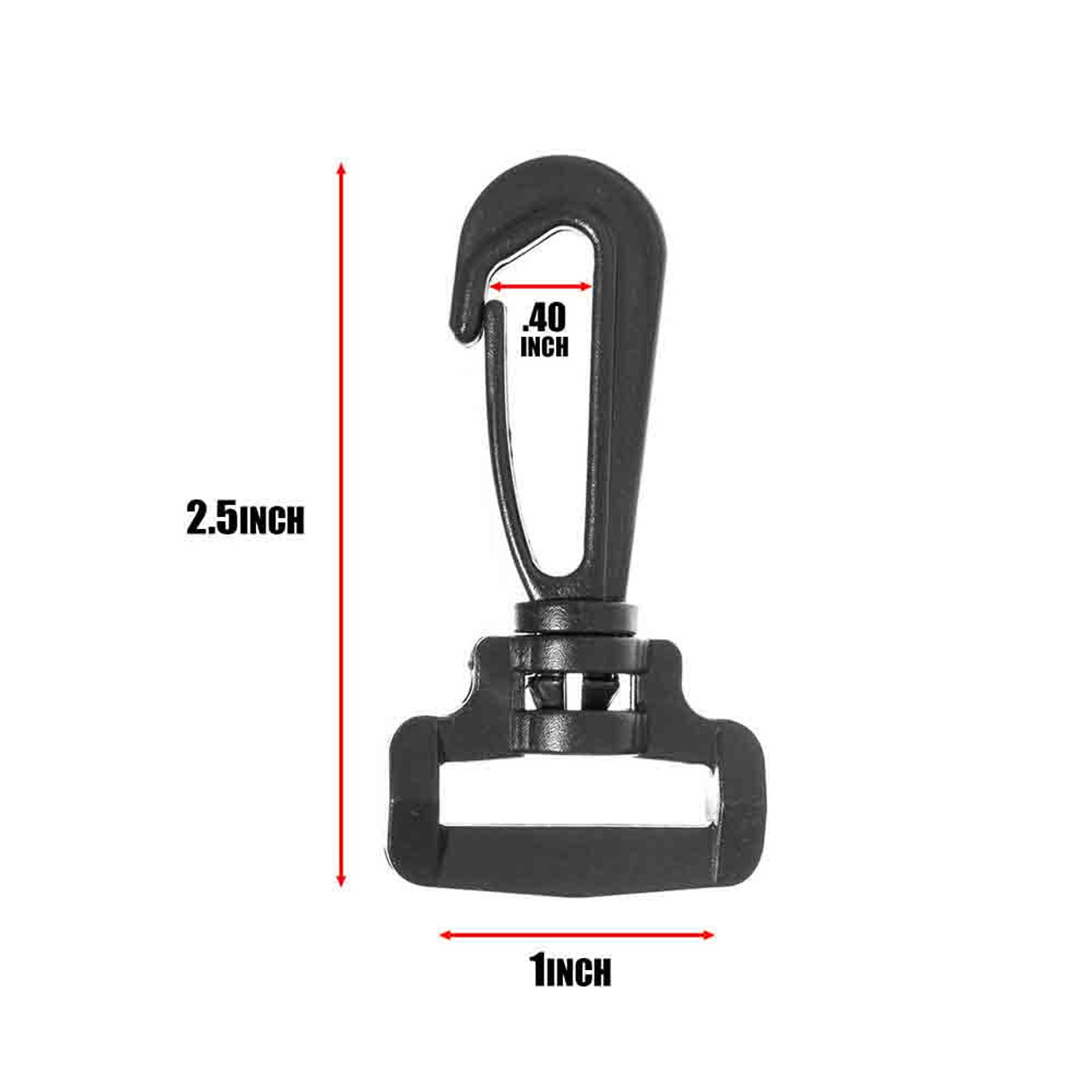 Plastic Snap Hooks, Plastic Swivel Snap Hooks