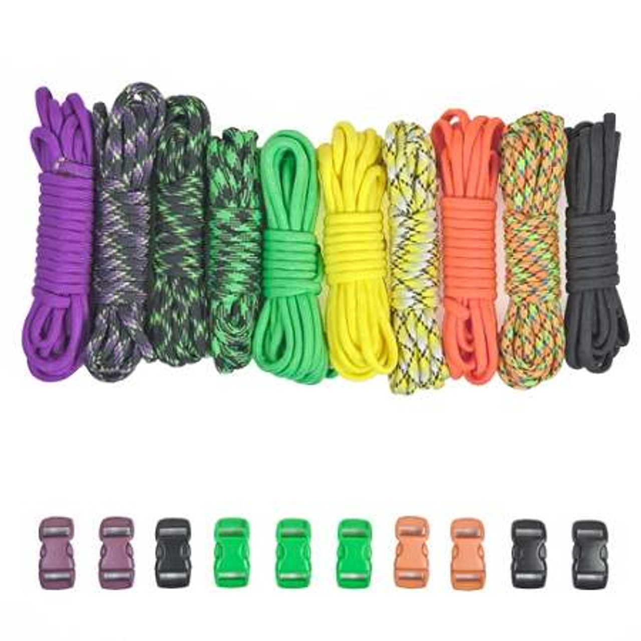 Paracord & Buckles Combo Kit - Zombie Repellant
