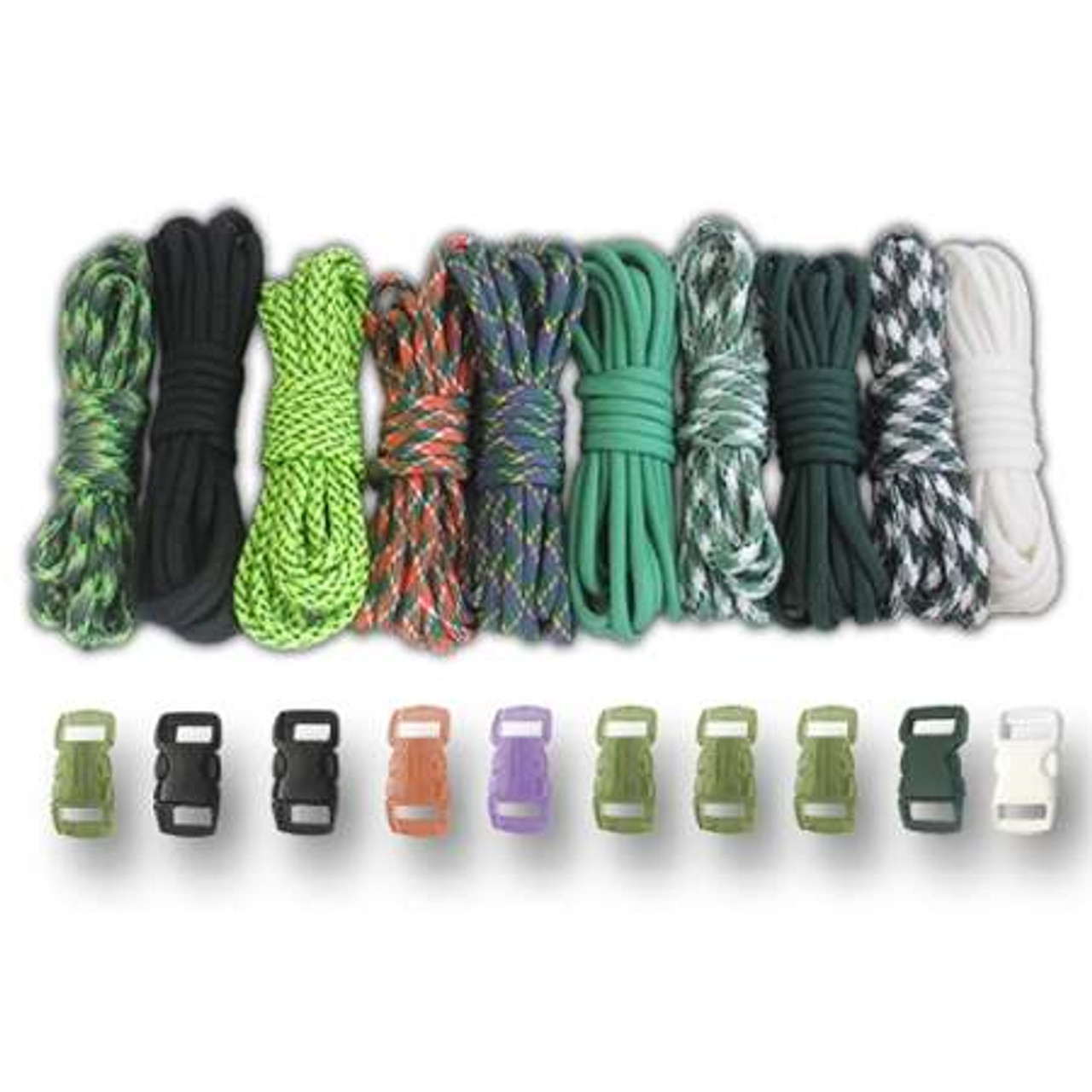 Paracord & Buckles Combo Kit - Patty