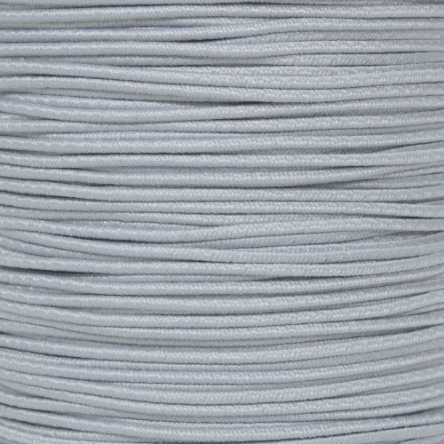 Silver Gray 1/16" Elastic Cord - Spools