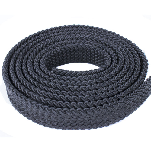 PolyPro 1in Flat Braid Rope - Black