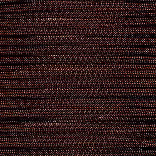 Rust with Black Stripes Type III Paracord Hank