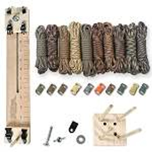 Paracord Combo Crafting Kit with a 10 Pocket Pro Jig - Primary