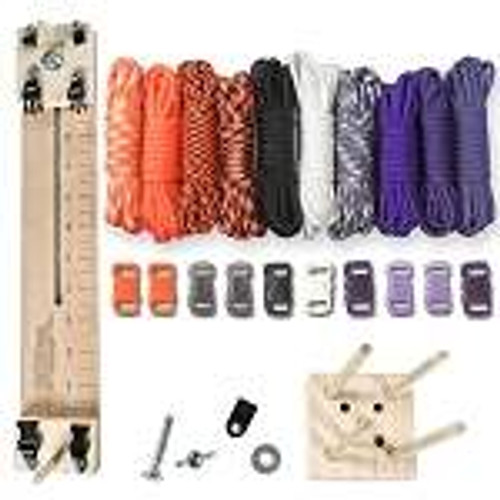 Paracord Crafting Kit w/ Pocket Pro Jig & Monkey Form - Primary