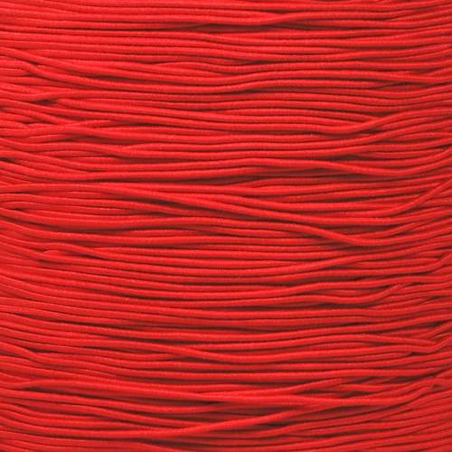 Imperial Red 1/32" Elastic Cord