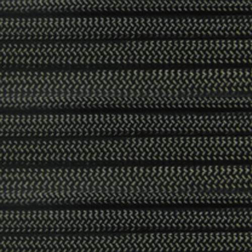 550 Outdoor Cord with Jute Twine & Fishing Line - Black
