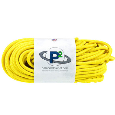 Yellow 1/4in ParaMax Paracord 1200 lb Tensile Strength