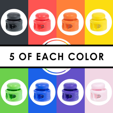 Oval Cord Lock - Various Colors