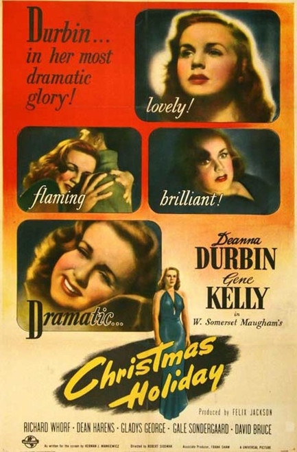 Christmas Holiday (1944) - Deanna Durbin Colorized