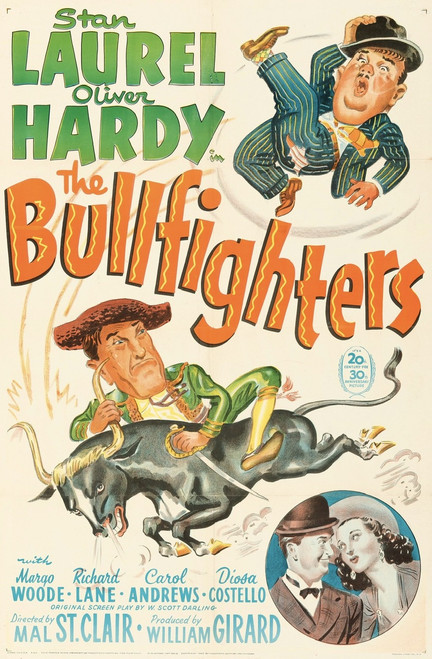 The Bullfighters (1945) - Laurel & Hardy Colorized