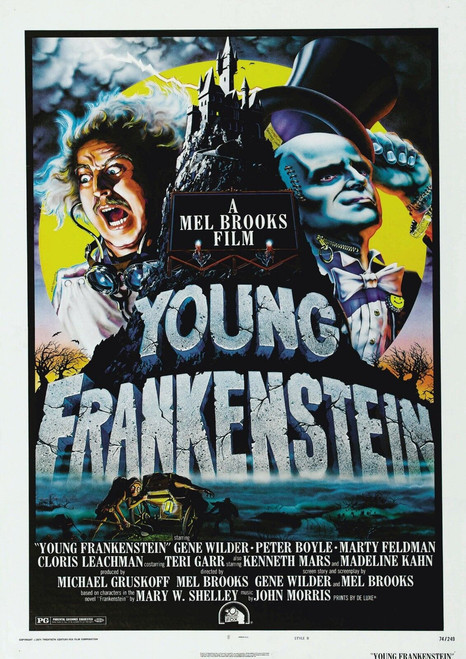 Young Frankenstein (1974) - Gene Wilder Colorized