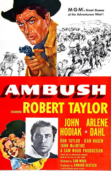 Ambush (1950) - Robert Taylor Colorized