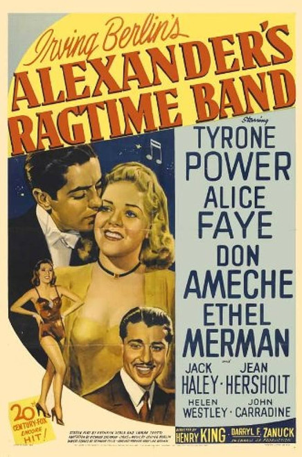 Alexander's Ragtime Band (1938) - Tyrone Power Colorized