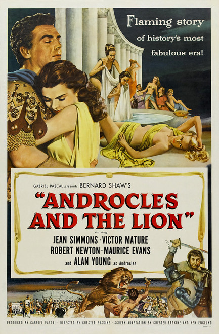 Androcles And The Lion (1952) - Victor Mature Colorized