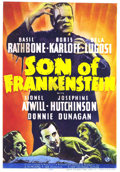 Son Of Frankenstein (1939) - Boris Karloff Colorized