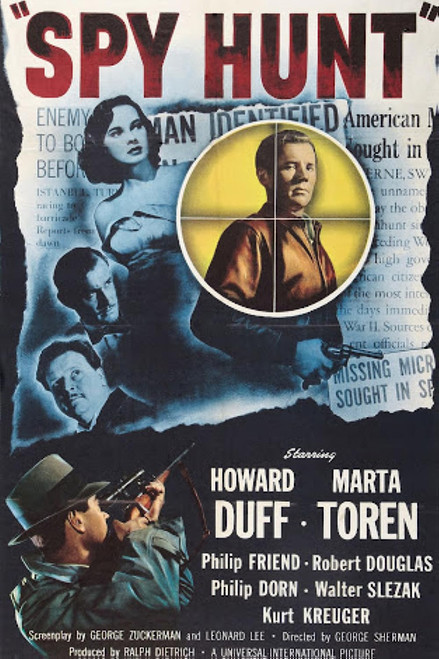 Spy Hunt (1950) - Howard Duff Colorized