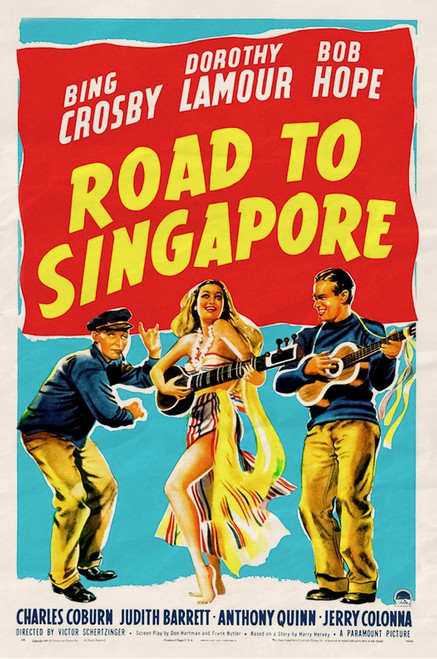 Road To Singapore (1940) - Bob Hope Colorized