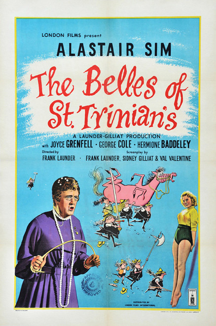 The Belles Of St.Trinians (1954) - Alastair Sim Colorized