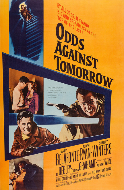 Odds Against Tomorrow (1959) - Harry Belafonte Colorized