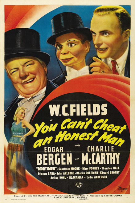 You Can´t Cheat An Honest Man (1939) - W.C. Fields Colorized