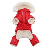 Doggie Design Ruffin It Red Snowsuit 