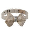  Susan Lanci Champagne Glitzerati Nouveau Bow Collar 