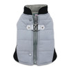 Dogo Gray Urban Runner Coat with Built In Harness 