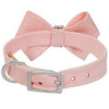  Susan Lanci Puppy Pink Glitzerati Nouveau Bow Collar 