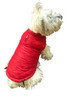 the dog squad Dog Squad Red Coco Puffer Diamond Quilted Coat 