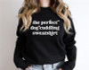 Paisley Paws The Perfect Dog Cuddling Sweatshirt | Unisex Crew Neck | Crewneck Sweatshirt 