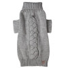 RuffLuv Cool Cable Sweater-Grey-FINAL SALE 