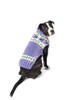 Chilly Dog Lavender Flowers Wool Sweater 