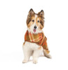 Chilly Dog Rust Plaid  Wool Blanket Dog Coat 