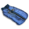 Dogo Metallic Blue Runner Coat with Built In Harness-FINAL SALE 