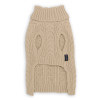 Dogo Beige Cable Turtleneck Sweater 
