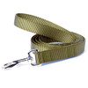 Solid Webbing Leash-Mimi Green-option for personalized embroidery