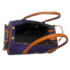 MERÏKH Medium Nylon/Vegan Leather Blue Pet Carrier