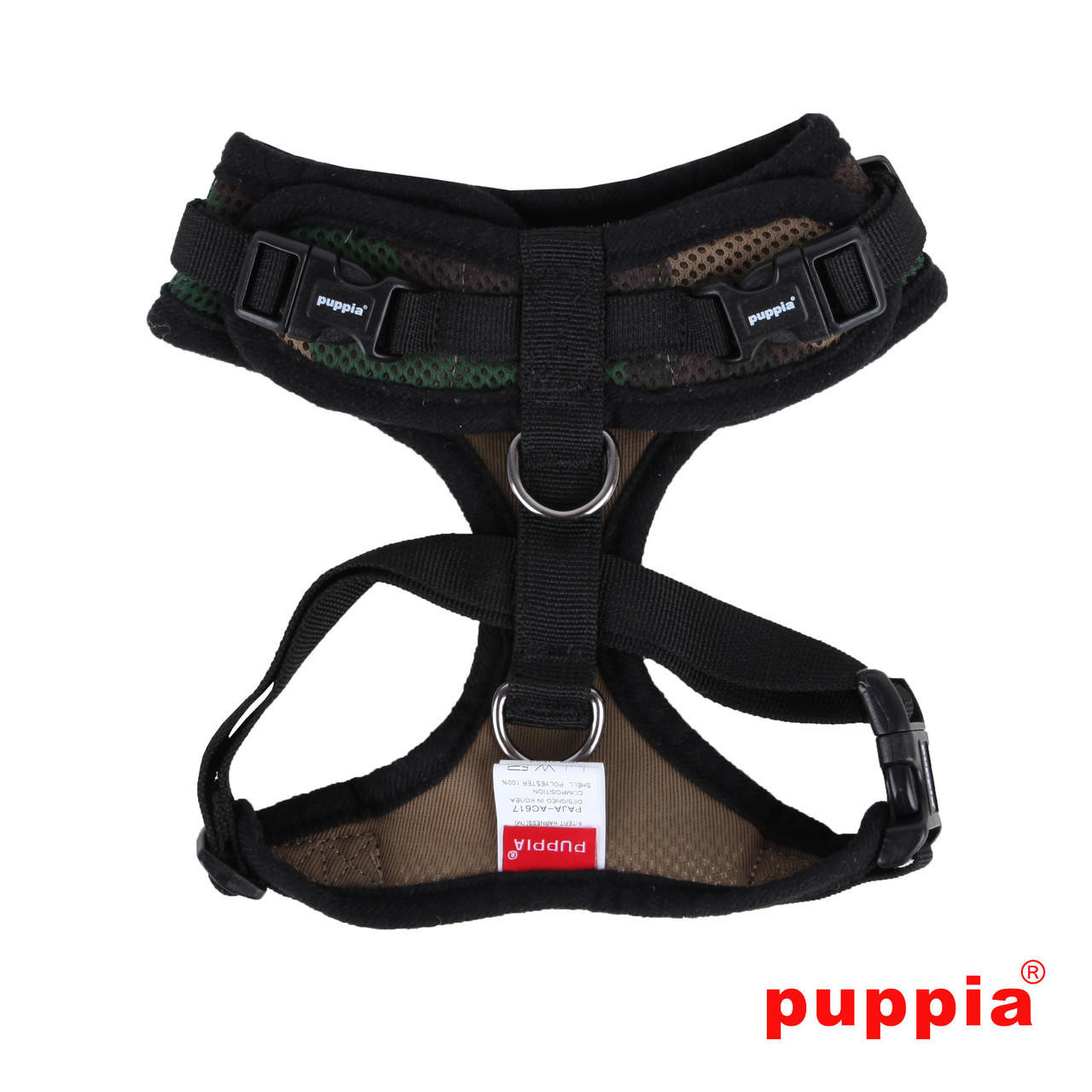 Puppia RiteFit Air Mesh Soft Harness For Dogs - Adjustable & Padded (Genuine)