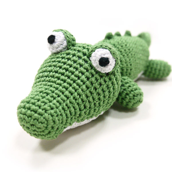 Crochet Alligator Toy