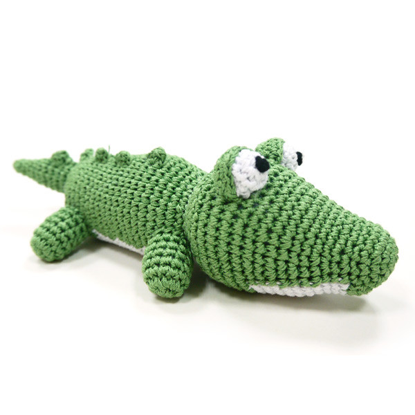 Crochet Alligator Toy
